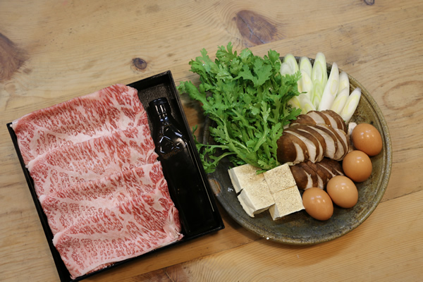 なにわ黒牛すき焼きセット