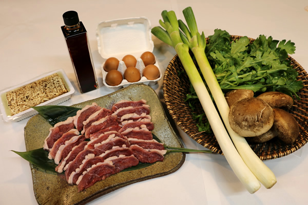 河内鴨すき焼きセット